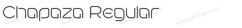 Chapaza Regular字体转换 Chapaza Regular字体转换